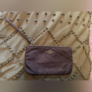 Coach black  Wristlet